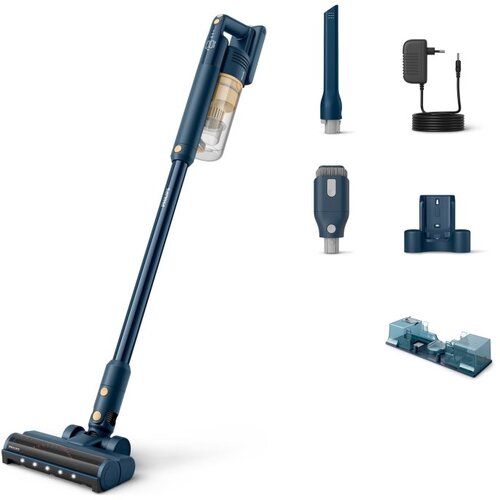 Philips 5000 series XC5043 /01 stick vacuum /electric broom Battery Dry&amp;amp;wet Cyclonic Bagless Blue, Yellow Slike
