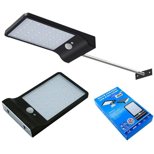  Ulična 36 LED cestna svetilka s PIR sezorjem gibanja 6500K črna Cene