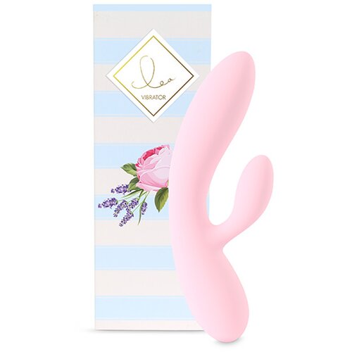 Feelztoys Rabbit vibrator - Lea, rožnat Cene