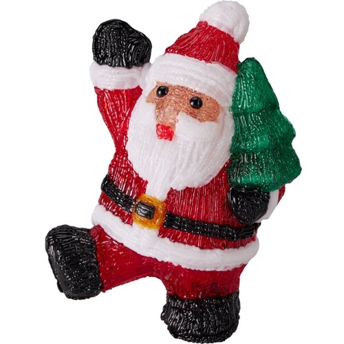  LED spolja&amp;scaron;nja božićna dekoracija 20xLED/2xAA 24 cm IP44 santa Slike