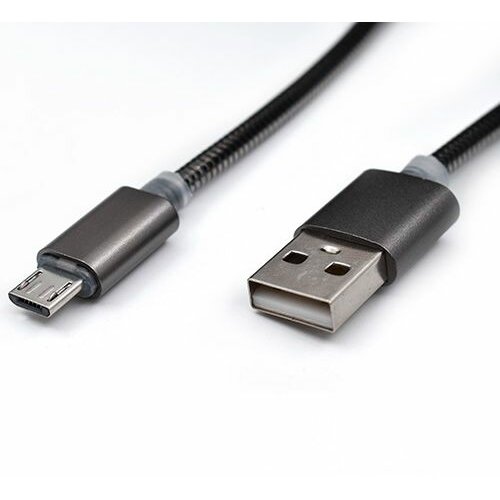 USB metalni kabl mikro 1m MAB-K10 grey ( 101-33 ) Slike