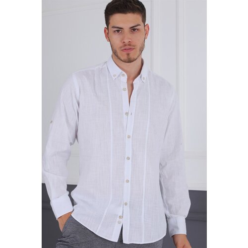Dewberry G721 MEN'S SHIRT-WHITE Cijene