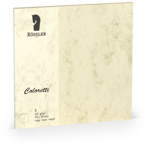 Grupo DVOJNA KARTICA 157X157 COLORETTI 5 ENOT KREM MARMOR, (20861905) Cene