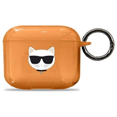Karl Lagerfeld CHOUPETTE KOVČEK AIRPODS 3 ORANŽ, (21834747) Cene