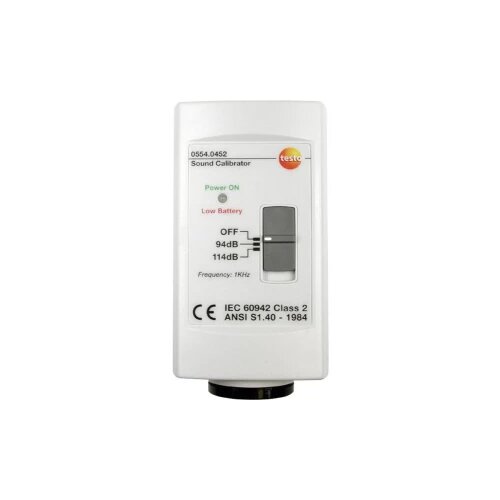 testo 0554 0452 kalibrator razina zvučnog tlaka 1 x 9 V block baterija (uklj. u isporuku) Cijene