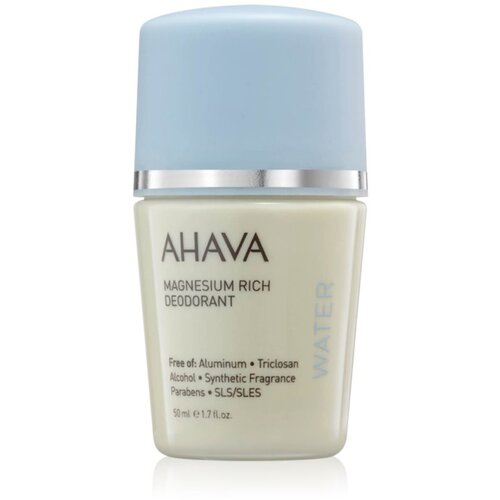 Ahava Deadsea Water Magnesium Rich dezodorans roll-on bez aluminija 50 ml za žene Slike