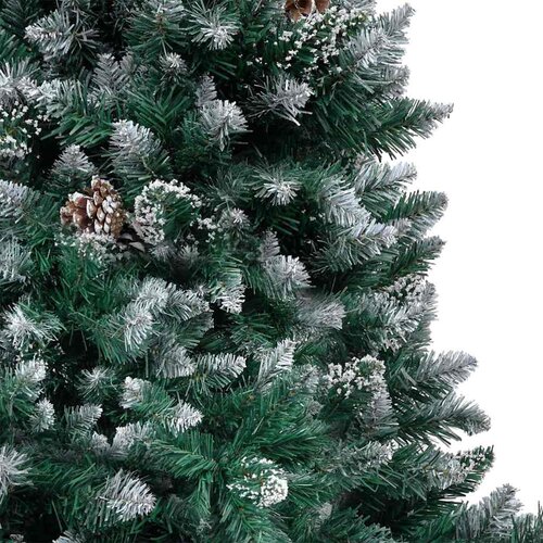  Umjetno božićno drvce Zelena 180 cm PVC i Čelik i Plastika Slike