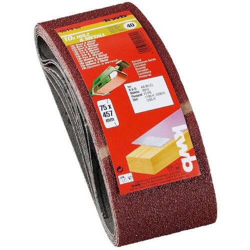 KWB brusna traka 75 x 457 mm, 10/1, GR 80 Cene
