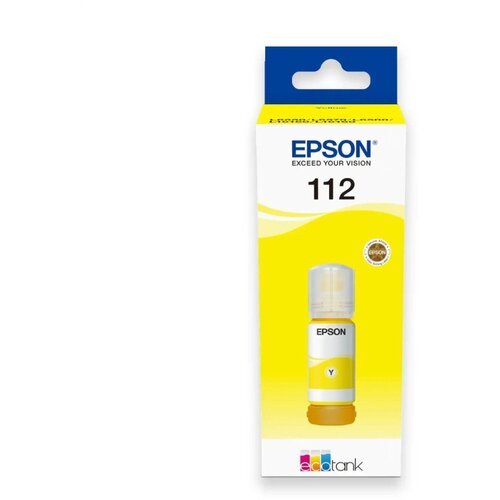 Epson 112 EcoTank Pigment Yellow ink C13T06C44A Slike