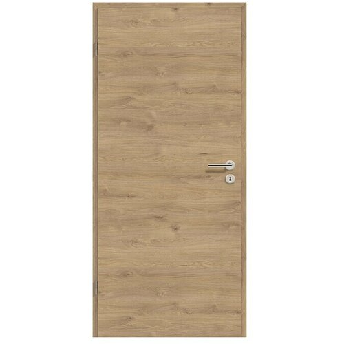 Sobna vrata Laminit Roe GLQ 767 (650 x 2.000 mm, Smjer otvaranja: Lijevo, Svijetli hrast, Središnji položaj: Iverica s cijevima) Cijene