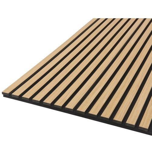  akustični panel svetli hrast 244 cm x 52 cm x 1,8 cm Slike