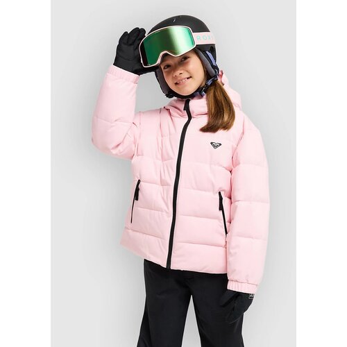 Roxy Snowyhill Puffy Kids Jakna rose shadow Cene