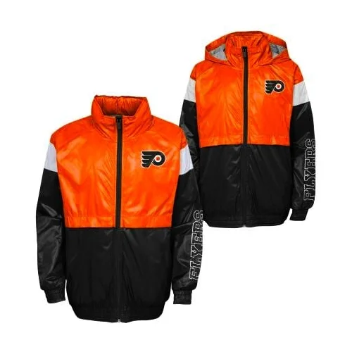 Outerstuff GOAL LINE STANCE FZ WINDBREAKE PHILADELPHIA FLYERS Children's Jacket