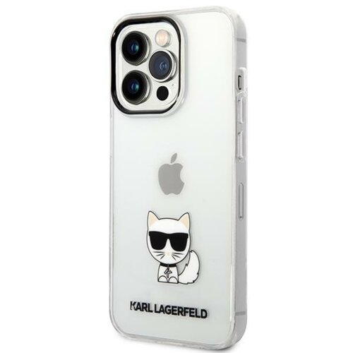 Karl Lagerfeld kLHCP14LCTTR zaščita ovitek za iphone 14 pro prozoren - choupette logo Cene
