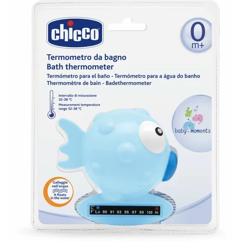 Chicco Baby Moments termometer za kopel Blue 1 kos