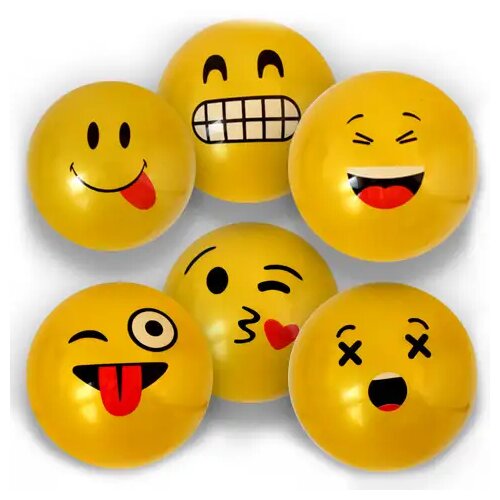 Magic Toys emoji gumena lopta u nekoliko verzija 23cm Cene