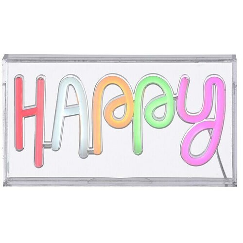  Okrasna svetilka Happy (Večbarvno, Do x Š x V: 4 x 23 x 12,7 cm) Cene