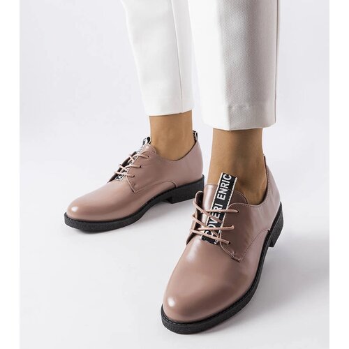 Gemre Pink lace-up shoes Edmonton Cene
