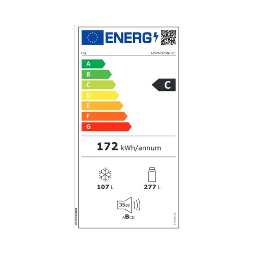 LG GBP62DSNCC1 kombinovani frižider Slike