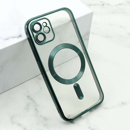 Maska camera protect magsafe za iphone 12/ zelena Slike