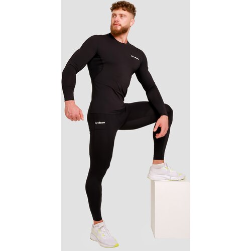 GymBeam High Compression Long Sleeve T-shirt Black Slike