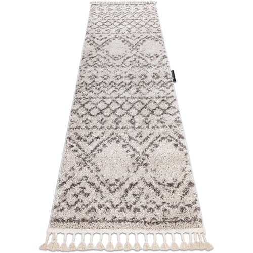 RugsX Preproge Tekač, Tekač BERBER RABAT krem - za 70x200 cm Bež Cene