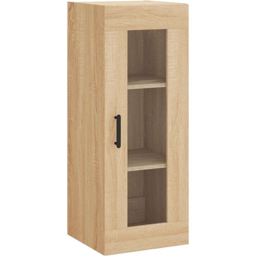 VidaXL Visoka komoda hrasta sonome 34 5x34x180cm od konstruiranog drva Slike