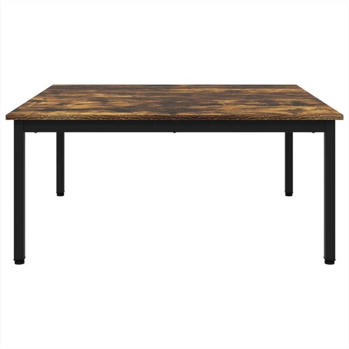  Stolić za kavu Dimni hrast 100 x 100 x 45 cm Konstruirano drvo Slike