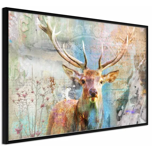  Poster - Pastel Deer 45x30
