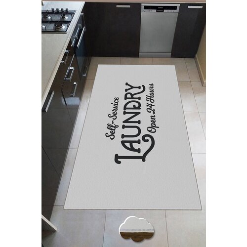 Conceptum Hypnose tepih Wookece225, 120x180 cm, belo-crni Cene