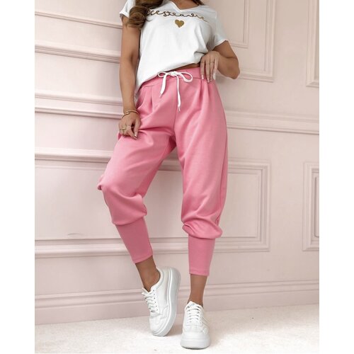 Beloved Taylee hlače roza Cene