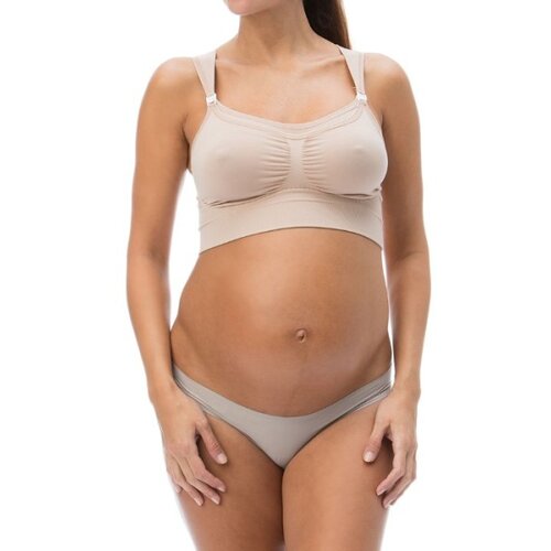 RELAX MATERNITY grudnjak za dojilje sa čipkom,crni,S Slike