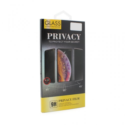  Tempered Glass Privacy 2.5D full glue za iPhone 12 Mini 5.4 crna Slike