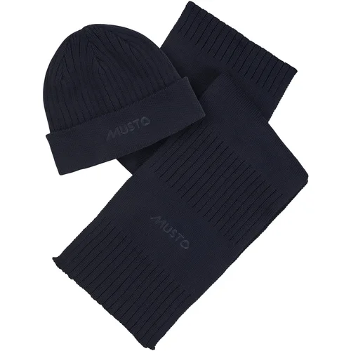 Musto Marina Beanie & Scarf Navy One Size Zimska kapa