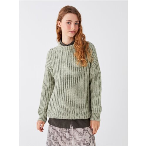 LC Waikiki Sweater - Green - Regular fit Slike