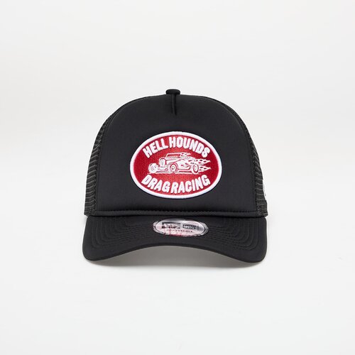 New Era Graphic Patch 9FORTY A-Frame Trucker Adjustable Cap Black Universal Slike