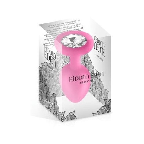 Silikonski analni plug | Eden Pink veličina S Slike
