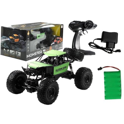 Buggy na daljinsko upravljanje Monster Jeep 1:8 - zeleni Cijene