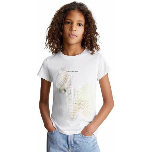 Calvin Klein majica sa printom za devojčice Cene