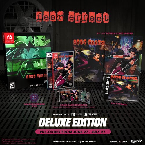  Fear Effect 1 Deluxe Edition - Limited Run (PS5) Cene