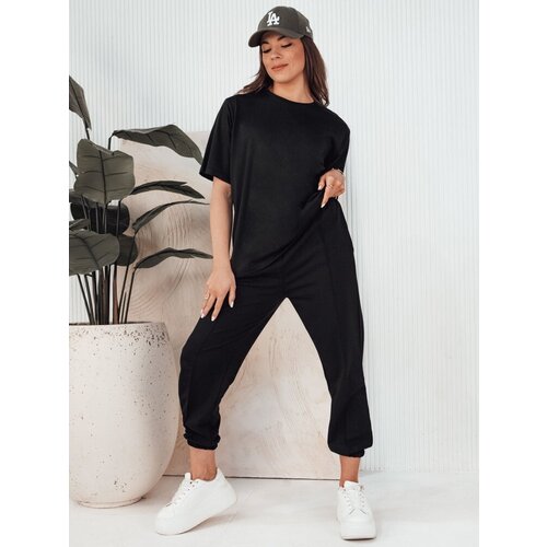 DStreet RIZNA women's tracksuit black Cene