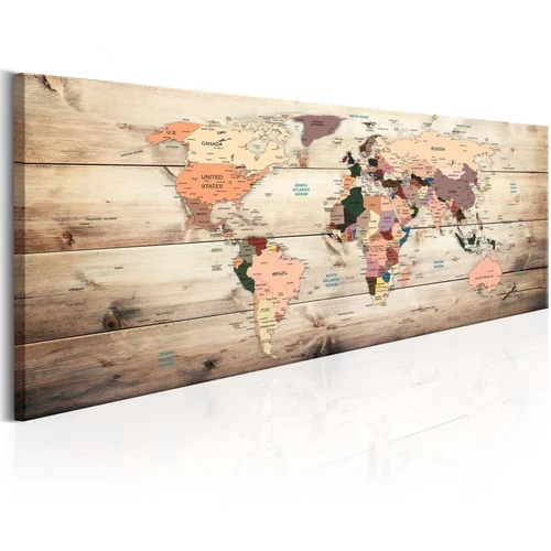  Slika - World Maps: Map of Dreams 120x40