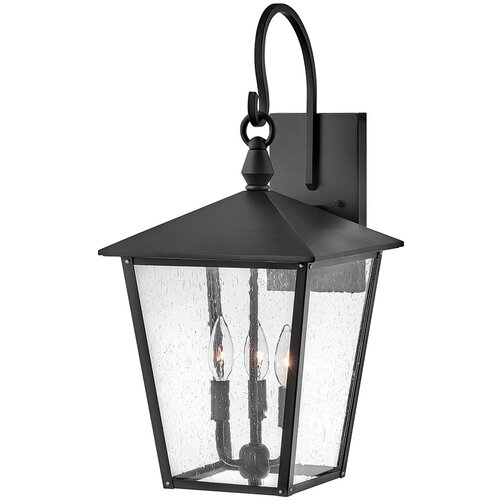 Elstead Lighting Elstead Hinkley Huntersfield Zunanja stenska svetilka črne barve, IP44, (22099874) Cene