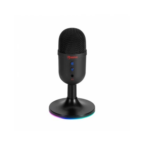 Marvo MIC-06 BK Žičani Mikrofon s RGB Osvjetljenjem Cene