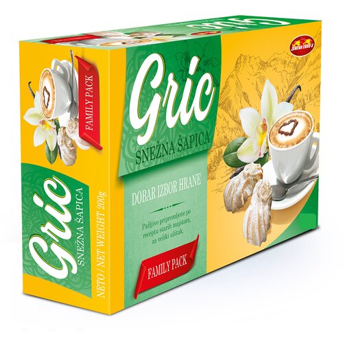 Ženava Evro S Ženeva Keks Snežna &scaron;apica Gric, 180g Cene