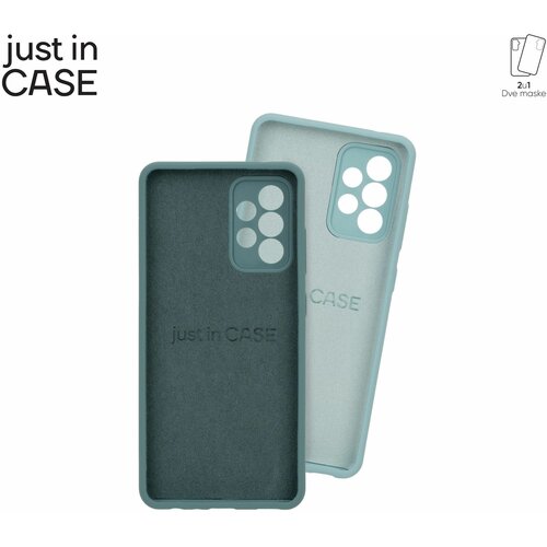 Just In Case 2u1 extra case mix plus paket zeleni za A52S 5G Slike