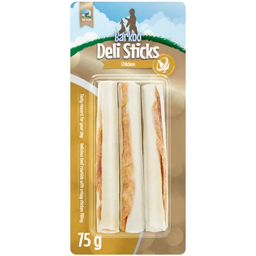 Barkoo Deli Sticks Chicken 12,7 cm - 18 komada (450 g)