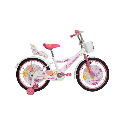  dečija bicikla 20'' ice-cream belo-roze sa pomoćnim točkovima (SM-20105) Cene
