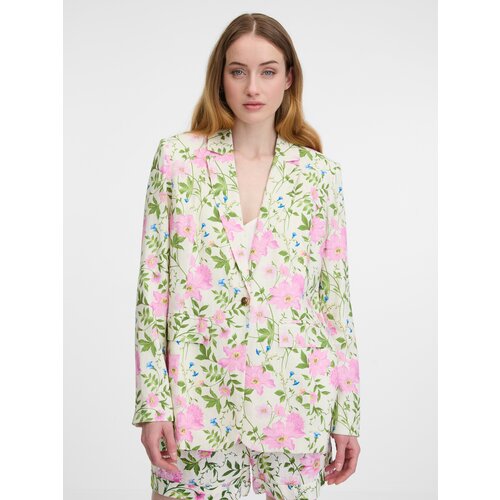 Orsay Creamy Women's Floral Blazer - Women's Cene