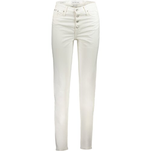 Calvin Klein WOMEN&amp;amp;#39;S DENIM JEANS WHITE Slike
